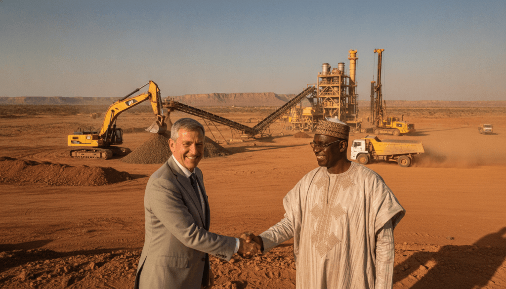 le niger pourrait prochainement bénéficier d'un soutien financier américain pour le développement de la mine d'uranium de dasa, renforçant ainsi son secteur minier stratégique et ses relations internationales.