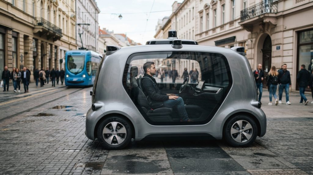 à zagreb, euronews teste le premier robotaxi européen : embarquez pour un trajet sans les mains et découvrez cette nouvelle expérience de mobilité autonome.