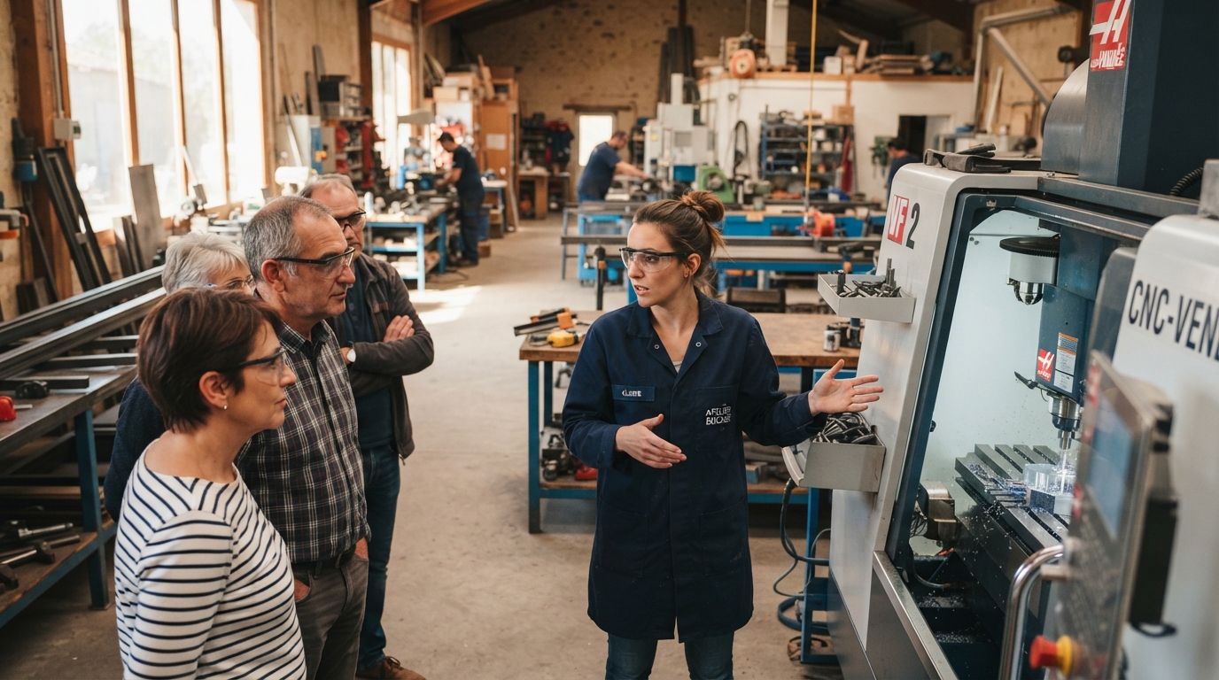 du 17 au 31 octobre 2026, découvrez les coulisses de 18 entreprises du territoire challans gois lors de visites et rencontres inédites.