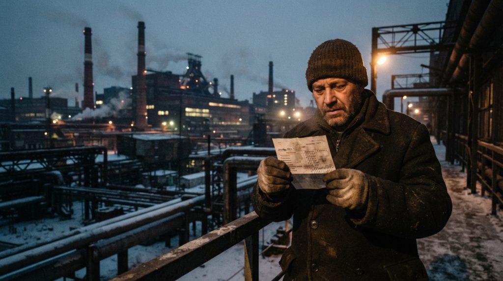 en russie, un tiers des entreprises est déficitaire. les salariés risquent de ne pas recevoir de prime de noël, dans un contexte économique tendu.