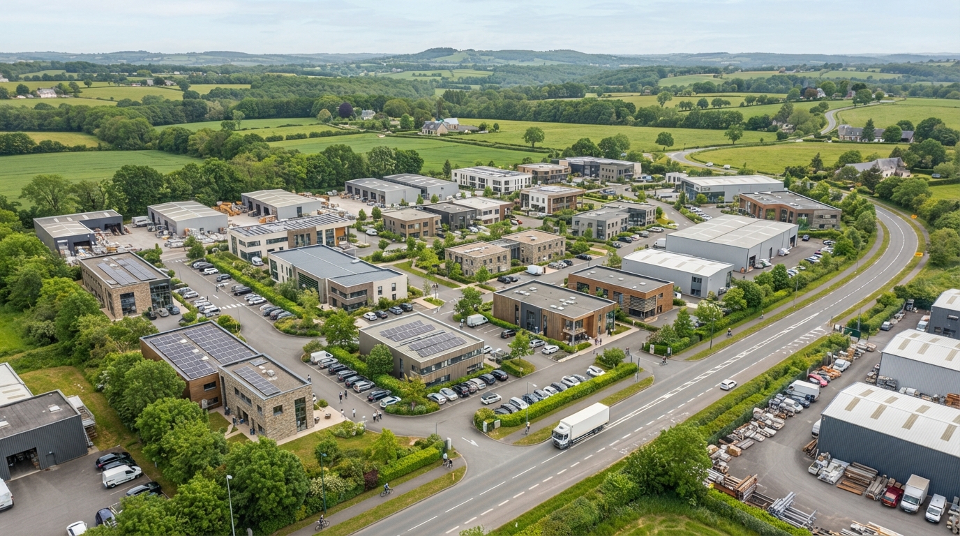 près de lisieux, découvrez une zone d’activités dynamique qui rassemble 42 entreprises et plus de 600 emplois, moteur de l’économie locale.