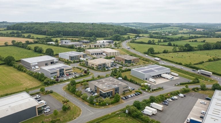 près de lisieux, découvrez une zone d’activités dynamique qui accueille 42 entreprises et génère plus de 600 emplois.