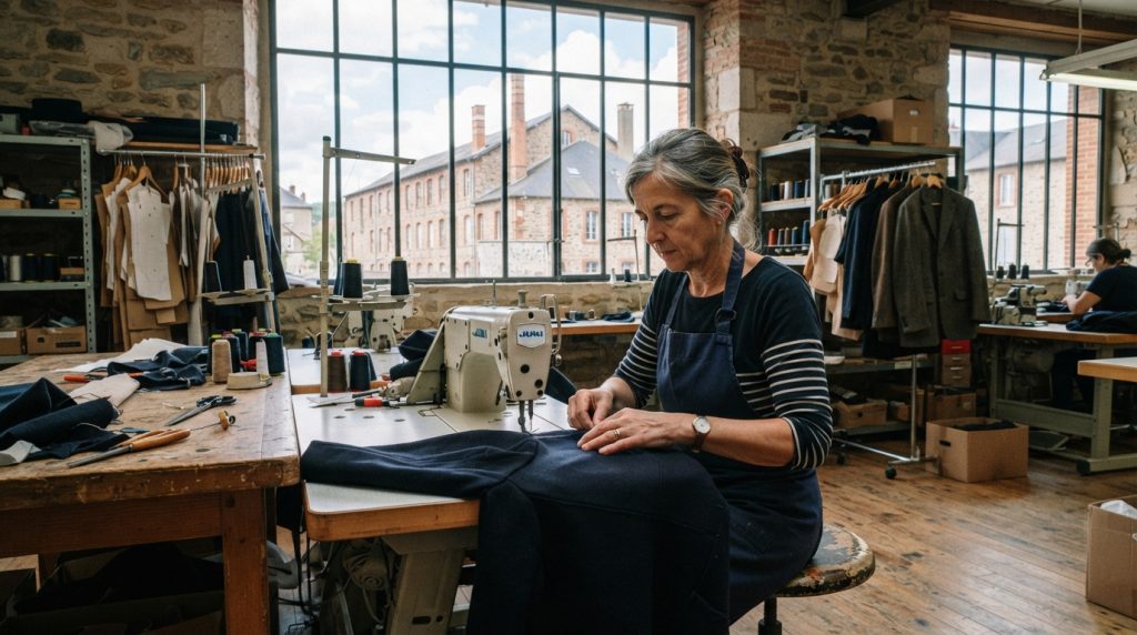 à mazamet, l’industrie textile a disparu, mais une entreprise tarnaise fondée en 1865 perpétue son savoir-faire et continue d’habiller plusieurs générations.